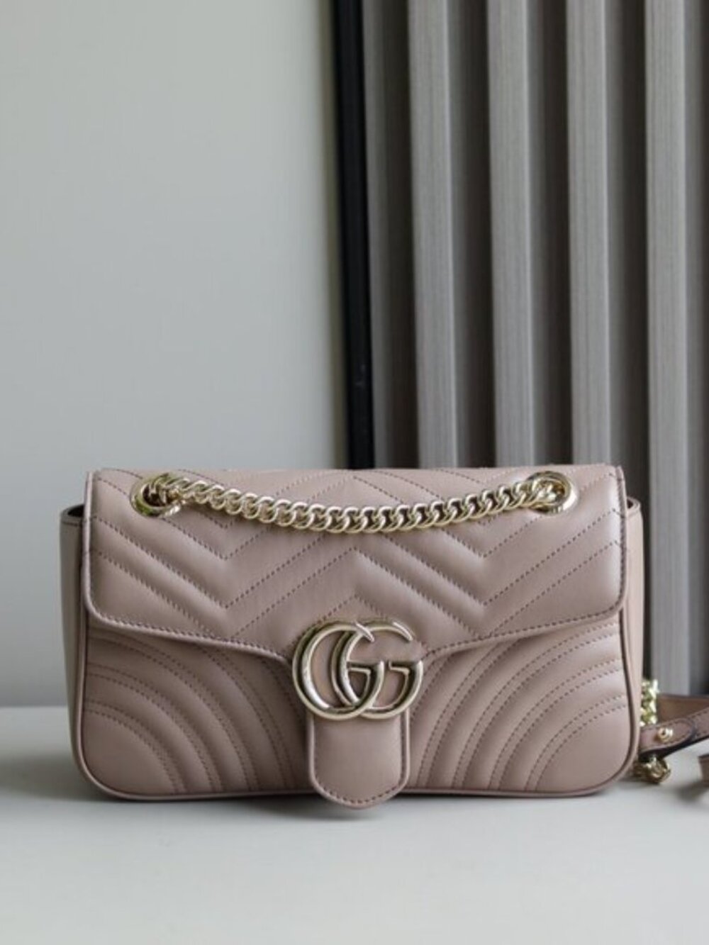 Gucci GG Marmont Small Matelasse Convertible Shoulder Bag